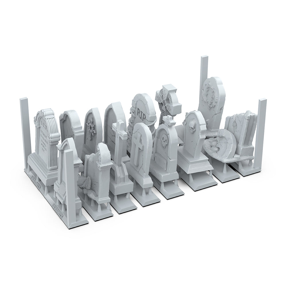 AK: Basing Bits - Tombstones (14 Pieces) (AKBIT0021)