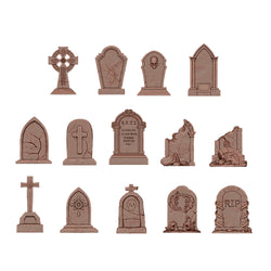 AK: Basing Bits - Tombstones (14 Pieces) (AKBIT0021)