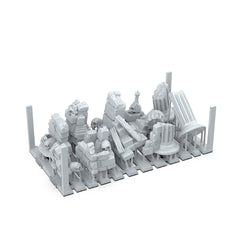 AK: Basing Bits - Village Ruins (12 Pieces) (AKBIT0012)
