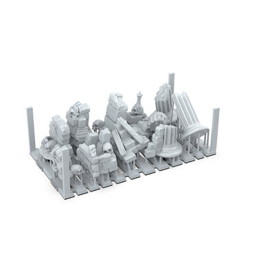 AK: Basing Bits - Village Ruins (12 Pieces) (AKBIT0012)