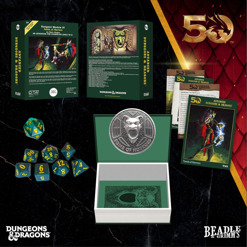 Beadle & Grimm's: AD&D Classic Module Dice Collection - Tomb of Horrors