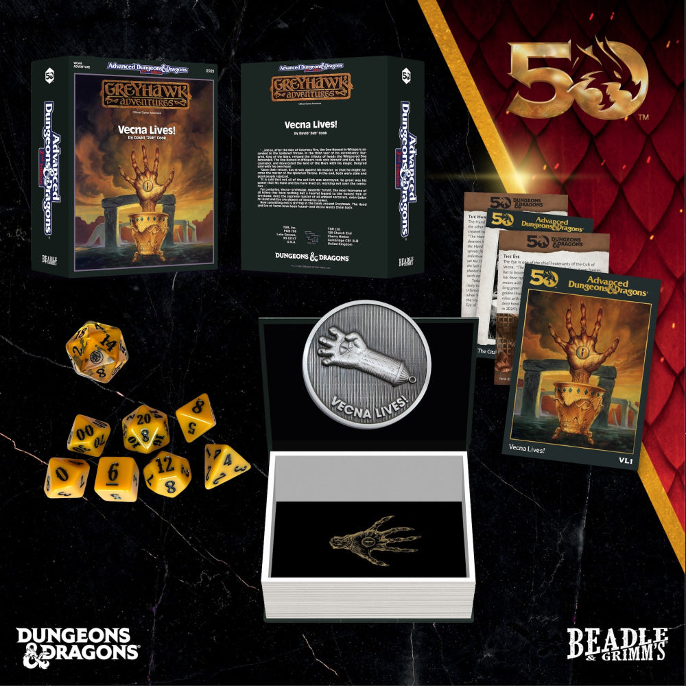 Beadle & Grimm's: AD&D Classic Module Dice Collection - Vecna Lives!