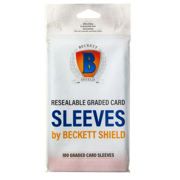 Beckett Shield Resealable Graded Sleeves (150)