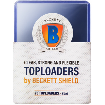 Beckett Shield TopLoader 75PT