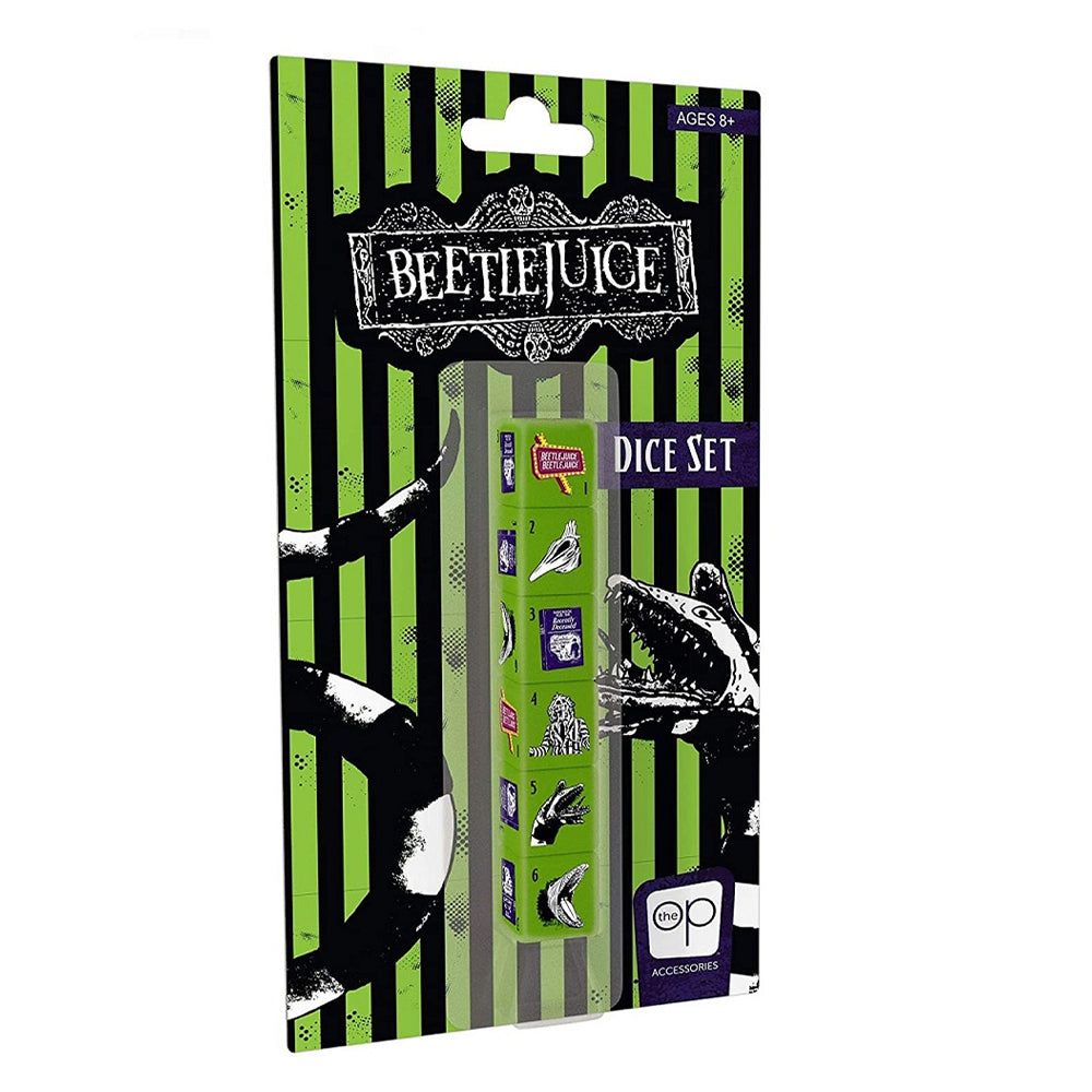 Beetlejuice Dice Set