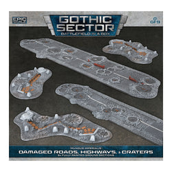 Battlefield in a Box: Mundus Imperialis - Damaged Roads, Highways, & Craters