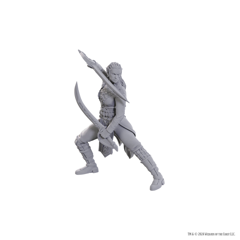 D&D Minis: Baldur's Gate 3 - Jaheira & Halsin (Unpainted / Special Edition)