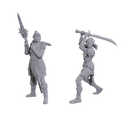 D&D Minis: Baldur's Gate 3 - Lae'zel & Shadowheart (Unpainted / Special Edition)
