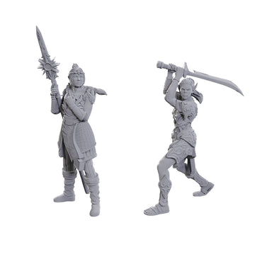 D&D Minis: Baldur's Gate 3 - Lae'zel & Shadowheart (Unpainted / Special Edition)