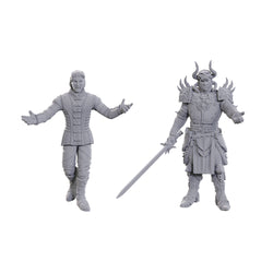 D&D Minis: Baldur's Gate 3 - Sarevok Anchev & Raphael (Unpainted / Special Edition)