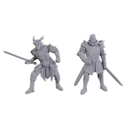 D&D Minis: Baldur's Gate 3 - Ulder Ravengard & Zevlor (Unpainted / Special Edition)