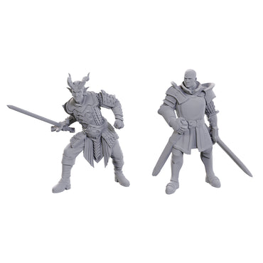 D&D Minis: Baldur's Gate 3 - Ulder Ravengard & Zevlor (Unpainted / Special Edition)