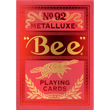 Bicycle: Bee Playing Cards: Red