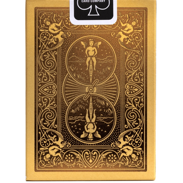 Bicycle Playing Cards: Metalluxe Holiday Gold