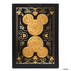 Bicycle Playing Cards: Mickey Mouse (Black & Gold)