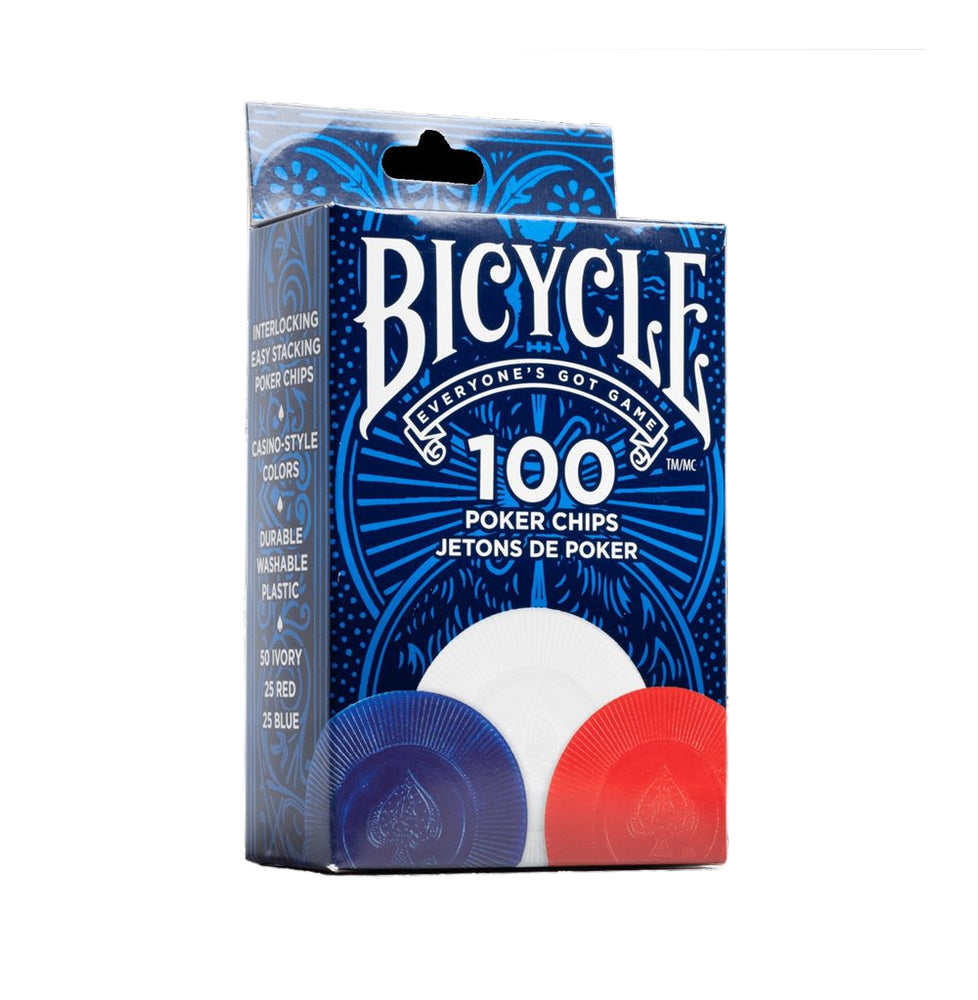 Bicycle: 100 Poker Chips