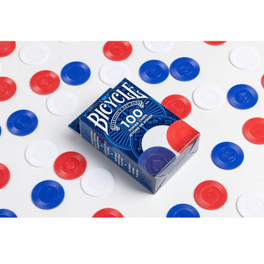 Bicycle: 100 Poker Chips