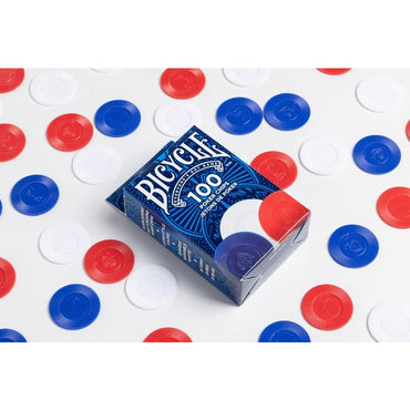 Bicycle: 100 Poker Chips