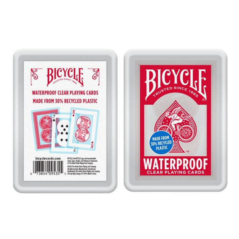 Bicycle Playing Cards: Waterproof (Clear)