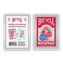 Bicycle Playing Cards: Waterproof (Clear)