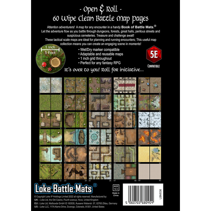 Big Book of Battle Mats: Revised