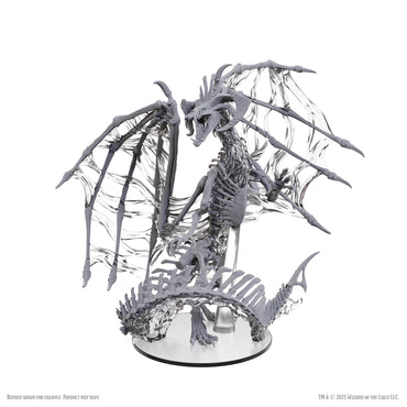 D&D Minis: Black Dracolich (Unpainted)
