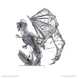 D&D Minis: Black Dracolich (Unpainted)