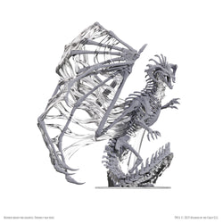 D&D Minis: Black Dracolich (Unpainted)