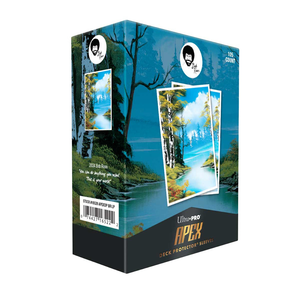 Ultra PRO APEX Sleeves: Bob Ross - Lakeside Path (105 Count)