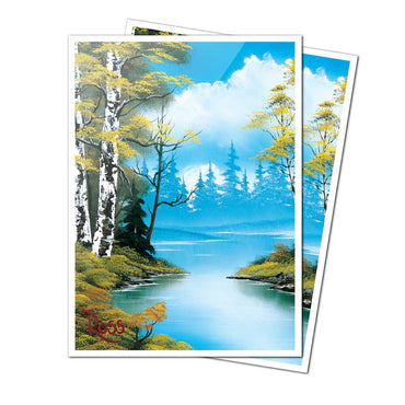 Ultra PRO APEX Sleeves: Bob Ross - Lakeside Path (105 Count)
