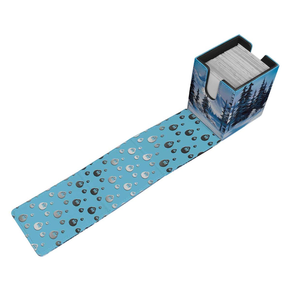 Ultra PRO Deck Box: Alcove Flip Bob Ross - Winter Paradise