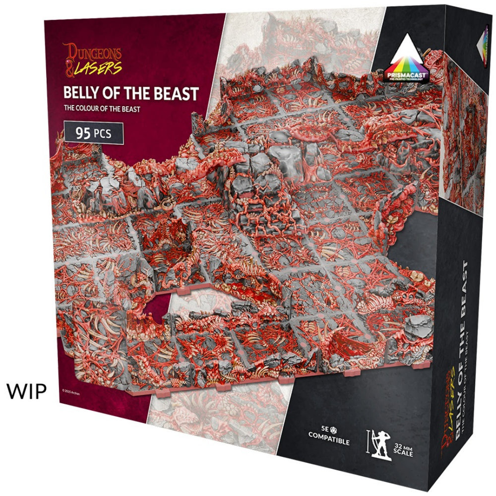 Dungeons & Lasers: Belly of the Beast (Prepainted)