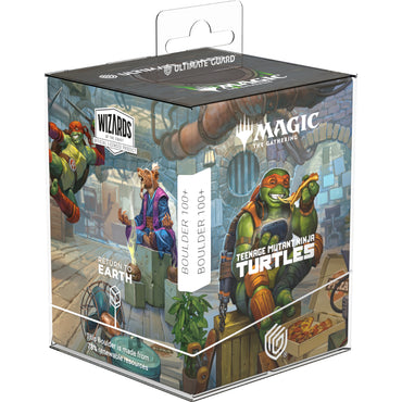 MTG Bolder Deck Case: TMNT - Turtle Lair (100+ Count)