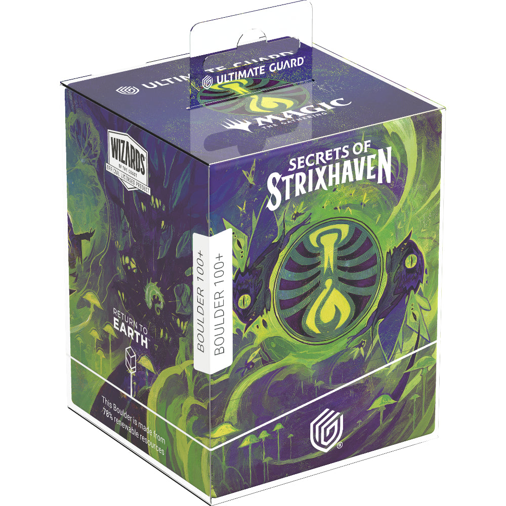 MTG Deck Box: Secrets of Strixhaven - Witherbloom (Holds 100+)