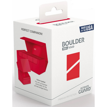 Boulder Deck Box 100+ Solid: Red