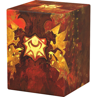 MTG Deck Box: Secrets of Strixhaven - Lorehold (Holds 100+)