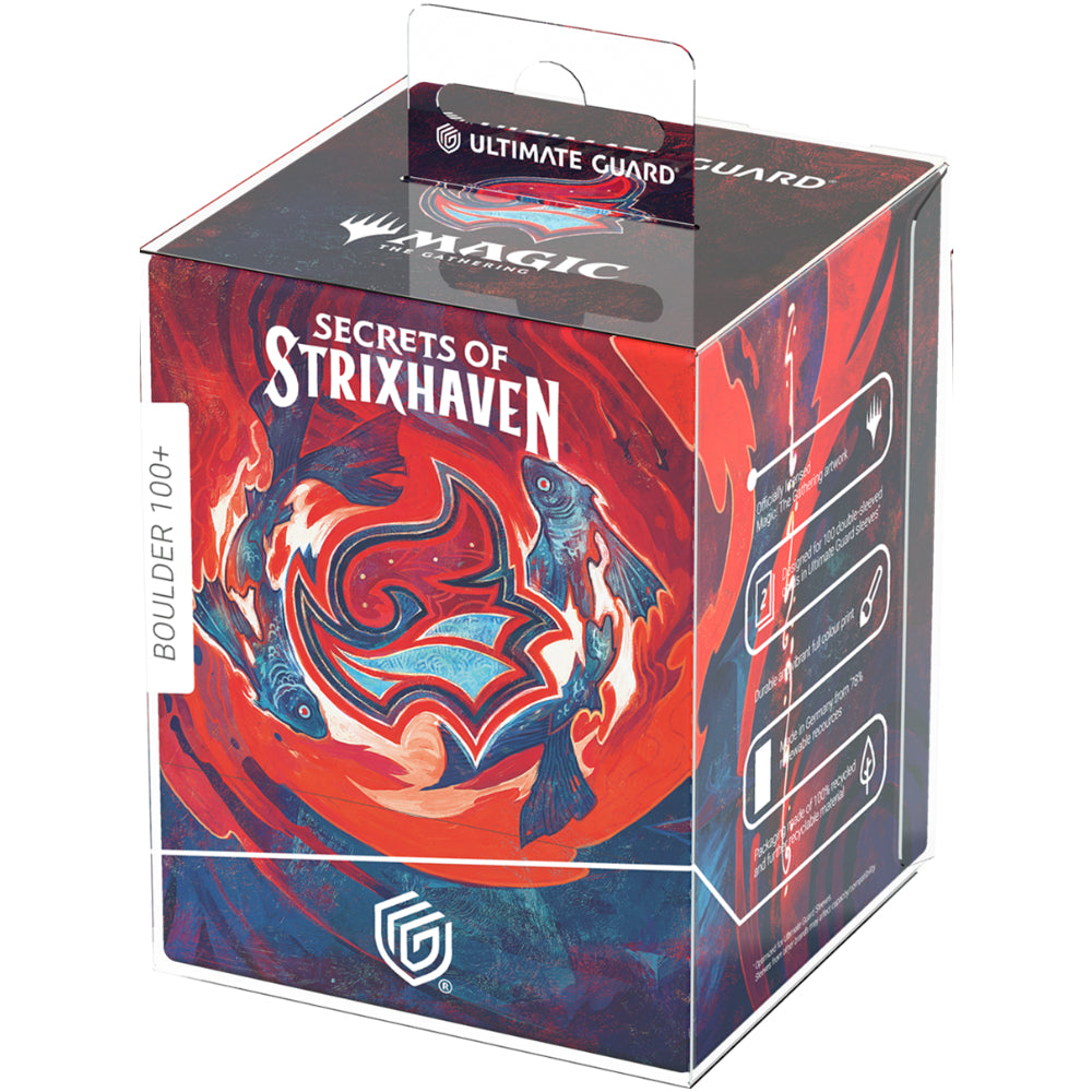 MTG Deck Box: Secrets of Strixhaven - Prismari (Holds 100+)