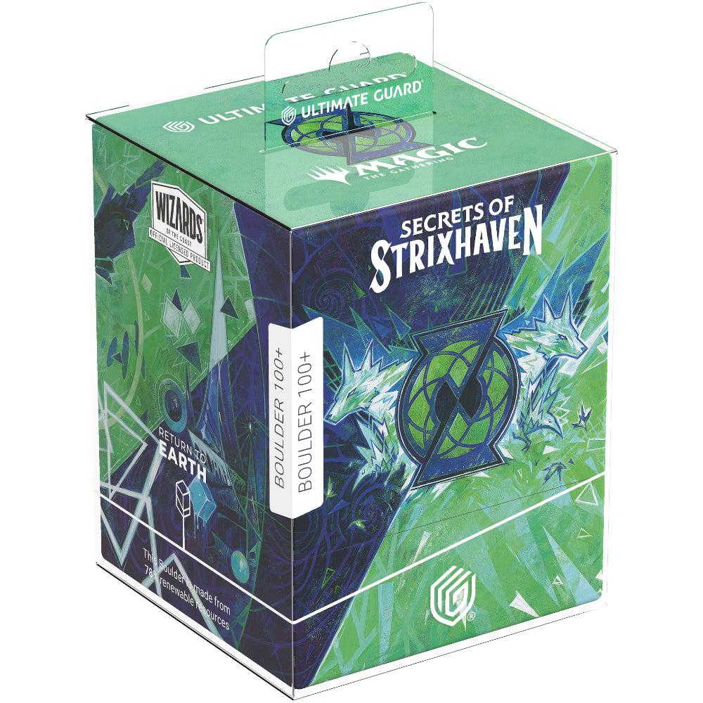 MTG Deck Box: Secrets of Strixhaven - Quandrix (Holds 100+)