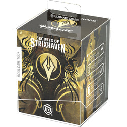 MTG Deck Box: Secrets of Strixhaven - Silverquill (Holds 100+)