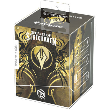 MTG Deck Box: Secrets of Strixhaven - Silverquill (Holds 100+)