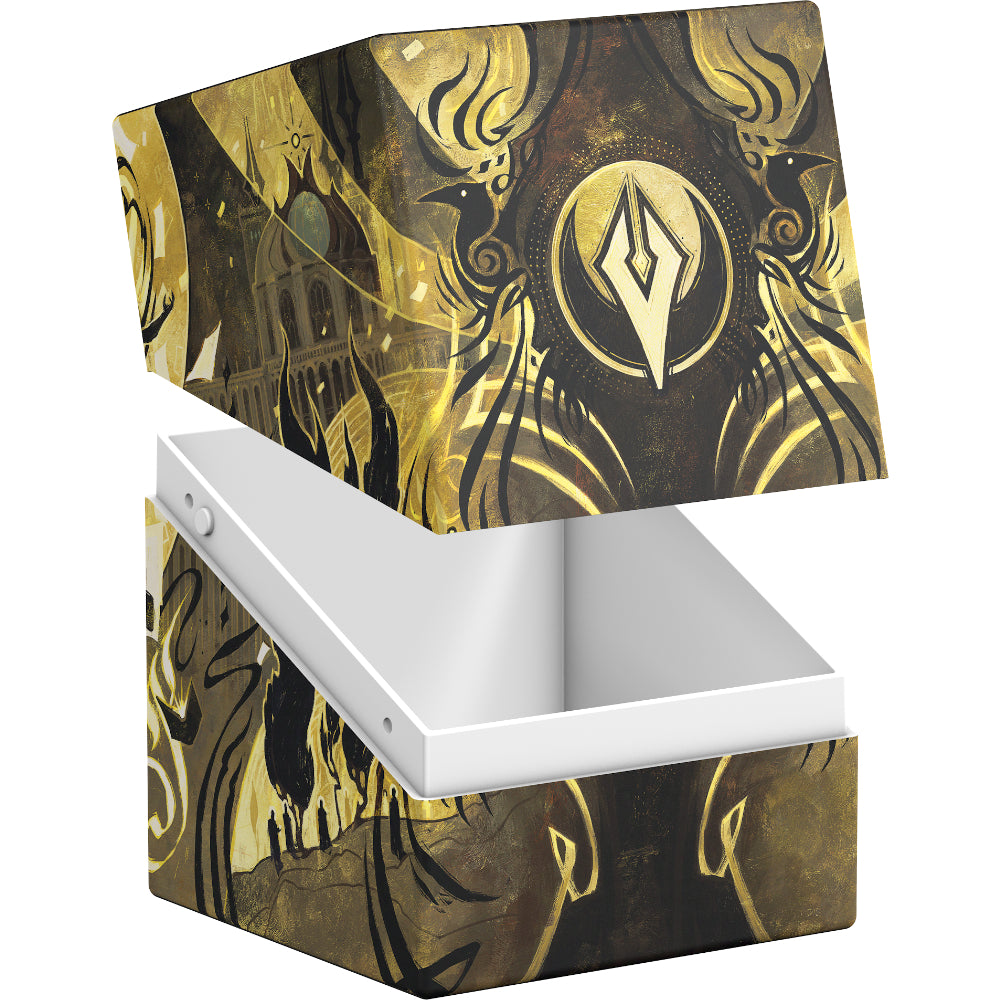 MTG Deck Box: Secrets of Strixhaven - Silverquill (Holds 100+)