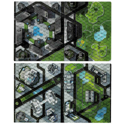 Battletech: Battle Mat - Central Park / Shopping District