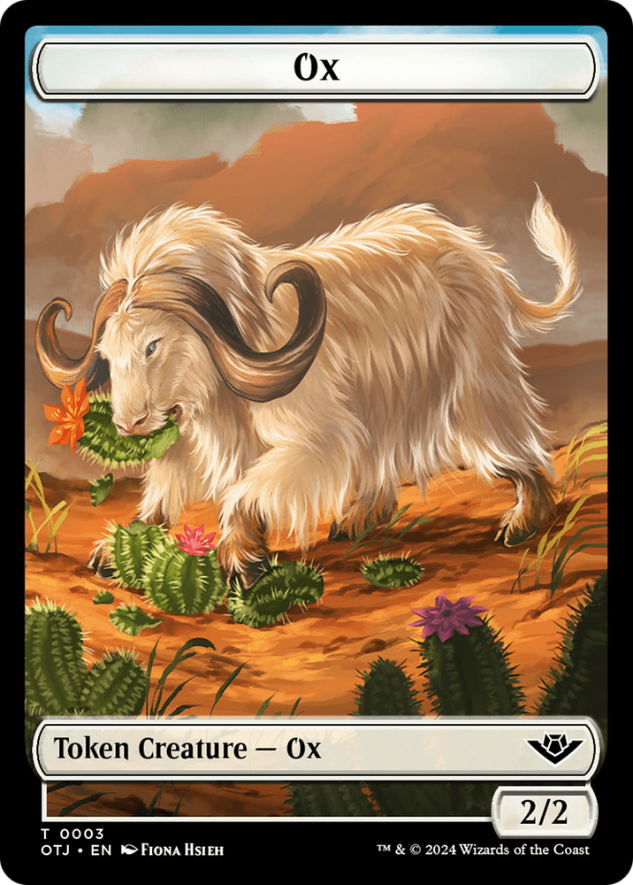 Faerie Rogue // Ox Double-Sided Token [The List]