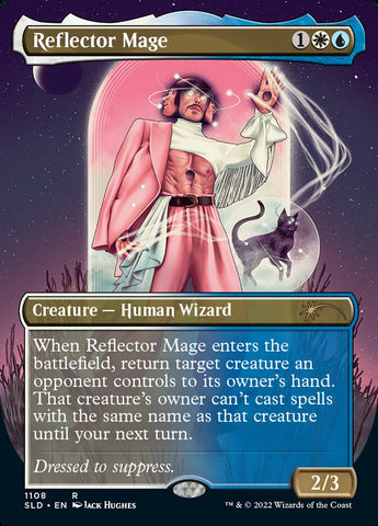 Reflector Mage (Borderless) [Secret Lair Drop Series]