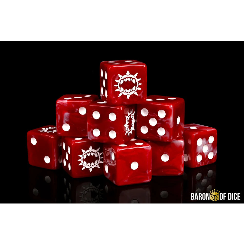 Baron Of Dice: Carnage - Red (Square / 25D6)