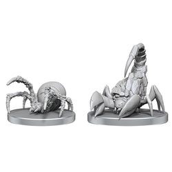 Pathfinder Minis: Cave Scorpion & Hunting Spider (Unpainted / WV26)
