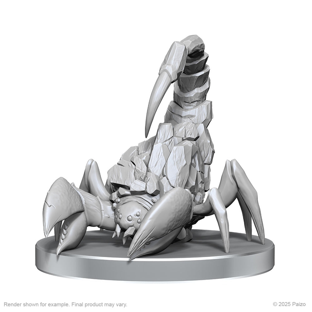 Pathfinder Minis: Cave Scorpion & Hunting Spider (Unpainted / WV26)