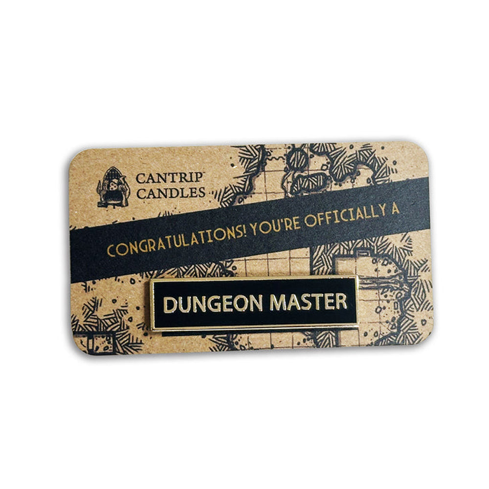 Cantrip Candles Pins: Dungeon Master Badge