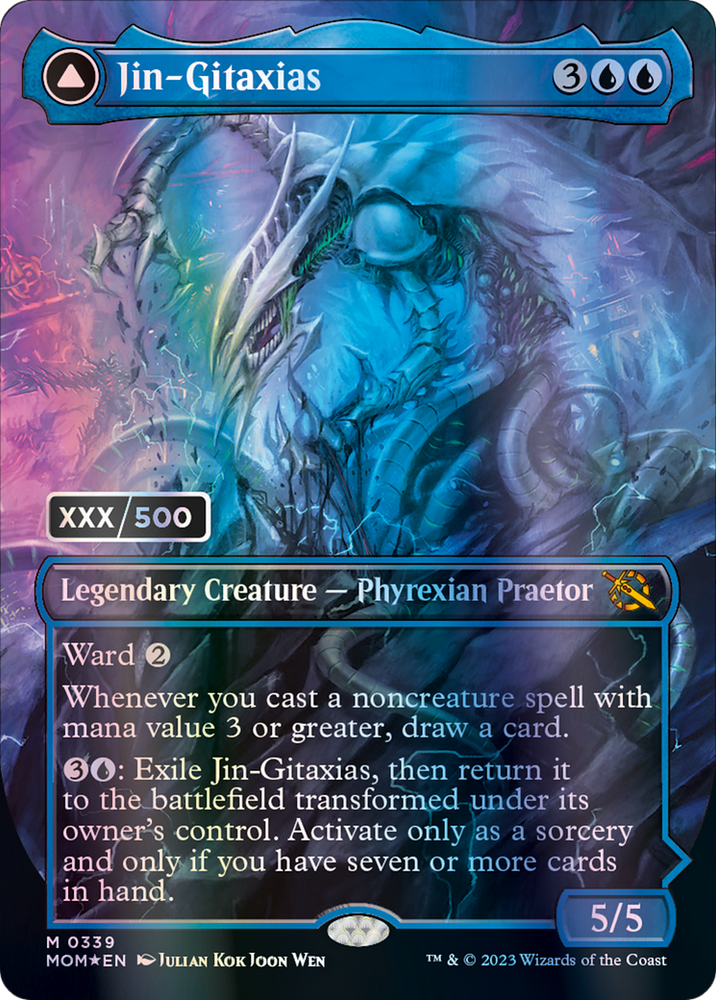 mtg march of the machine serialized cards MH3 Eldrazi Could Turn Collector Boosters Into Lottery Tickets! Zirda, the Dawnwaker - Foil