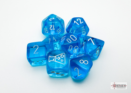 RPG Dice: Translucent Tropical Blue (CHX30063)